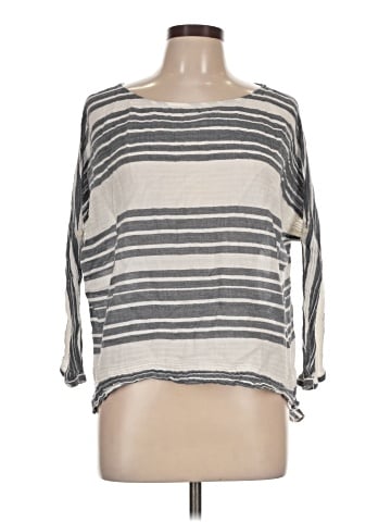 Ann Taylor LOFT Outlet 3/4 Sleeve T-Shirt (view 1)