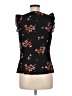 Rebecca Taylor Black Sleeveless Blouse Size 6 - photo 2