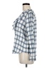 Eri + Ali 100% Cotton Blue Long Sleeve Blouse Size M - photo 5