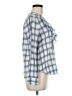 Eri + Ali 100% Cotton Blue Long Sleeve Blouse Size M - photo 4