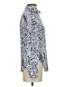 Lilly Pulitzer 100% Rayon Paisley Blue Long Sleeve Button-Down Shirt Size XXS - photo 4