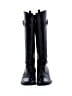 Tory Burch 100% Leather Black Boots Size 9 1/2 - photo 2