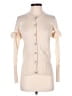 Burberry Ivory Long Sleeve Blouse Size XS - photo 1