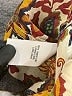 Lucky Brand 100% Linen Floral Multi Color Ivory Jacket Size L - photo 7