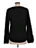 Ann Taylor Black Long Sleeve Blouse Size L - photo 2