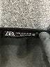 Zara Solid Black Casual Dress Size M - photo 7