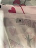 Unbranded 100% Polyester Print Pink Short Sleeve Blouse Size M - photo 7