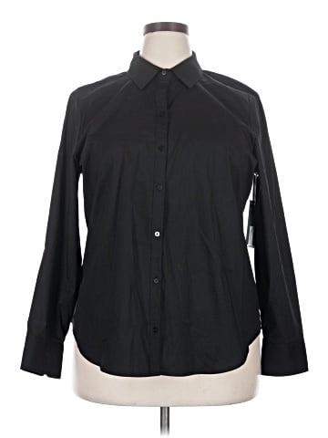 Worthington Long Sleeve Button-Down Shirt (view 1)