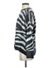 Vince Camuto 100% Cotton Animal Print Gray Pullover Sweater Size S - photo 5