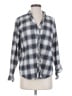 Weatherproof Plaid Gray Long Sleeve Button-Down Shirt Size S - photo 1