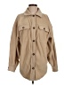 Bibi 100% Polyester Solid Tan Coat Size S - photo 1