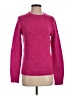 Lucky Brand Hearts Pink Pullover Sweater Size S - photo 1