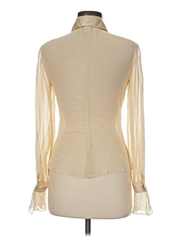Lillie Rubin Long Sleeve Silk Top (view 2)