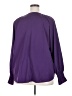 Shein Curve 100% Polyester Purple Long Sleeve Blouse Size 20 Plus (4) - photo 2