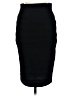 Diane von Furstenberg 100% Wool Solid Black Wool Skirt Size 6 - photo 2