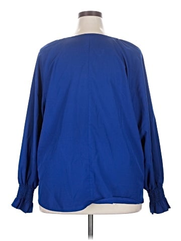Shein Curve Long Sleeve Blouse (view 2)