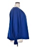 Shein Curve 100% Polyester Blue Long Sleeve Blouse Size 20 Plus (4) - photo 4