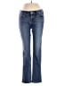Lucky Brand Hearts Blue Jeans Size 00 - photo 1