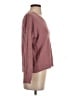 Knox Rose Solid Pink Pullover Sweater Size XS - photo 4