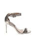 BCBGMAXAZRIA Metallic Silver Sandals Size 8 - photo 1