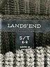 Lands' End 100% Baumwolle Black Turtleneck Sweater Size S - photo 7