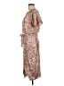 Kensie 100% Polyester Paisley Brown Casual Dress Size 8 - photo 5
