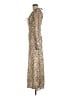 ROTATE Animal Print Gold Cocktail Dress Size 6 - photo 5