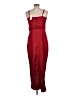 Express 100% Polyester Red Cocktail Dress Size Lg Petite - photo 2