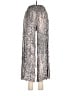 Rewash 100% Rayon Animal Print Silver Casual Pants Size M - photo 1
