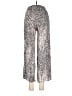 Rewash 100% Rayon Animal Print Silver Casual Pants Size M - photo 2