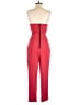 Milly Solid Red Jumpsuit Size 4 - photo 2
