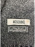 Moschino 100% Wool Black Vintage Wool Scarf One size - photo 7