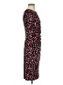 Kasper Animal Print Burgundy Casual Dress Size S - photo 4