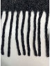 Moschino 100% Wool Black Vintage Wool Scarf One size - photo 6