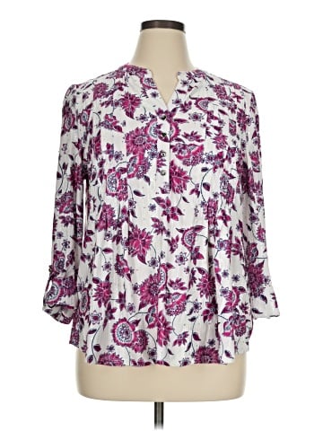 Kim Rogers 3/4 Sleeve Blouse (view 1)