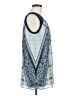 CAbi 100% Polyester Blue Sleeveless Blouse Size M - photo 4