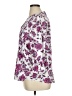 Kim Rogers Floral Purple 3/4 Sleeve Blouse Size XL - photo 5