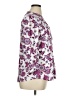 Kim Rogers Floral Purple 3/4 Sleeve Blouse Size XL - photo 4