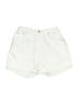 Pull&Bear Ivory Shorts Size 10 - photo 1
