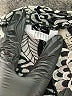 Kaktus Paisley Silver Cocktail Dress Size L - photo 7