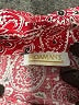 Roaman's Paisley Red Short Sleeve Button-Down Shirt Size 18 (L) - photo 7
