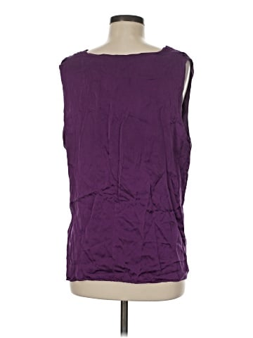 DStudio Sleeveless Silk Top (view 2)