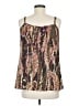 CAbi Brown Sleeveless Blouse Size M - photo 2