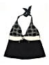 Catalina Graphic Black Swimsuit Top Size M - photo 1