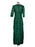 JJ's House 100% Polyester Green Cocktail Dress Size M (estimated) - photo 2
