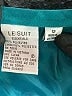 Le Suit 100% Polyester Solid Teal Formal Skirt Size 12 - photo 4
