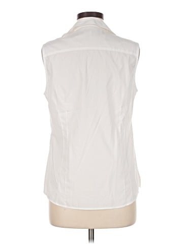 Foxcroft Sleeveless Button-Down Shirt (view 2)