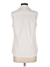 Foxcroft Ivory Sleeveless Button-Down Shirt Size 8 - photo 2