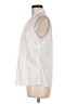 Foxcroft Ivory Sleeveless Button-Down Shirt Size 8 - photo 5