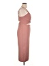 Express Solid Tan Cocktail Dress Size 14 - photo 4